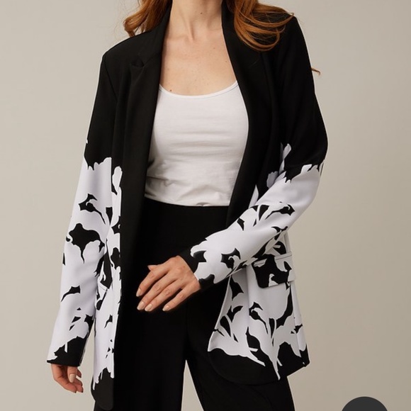 NWT Joseph Ribkoff Floral Blazer - Picture 2 of 6